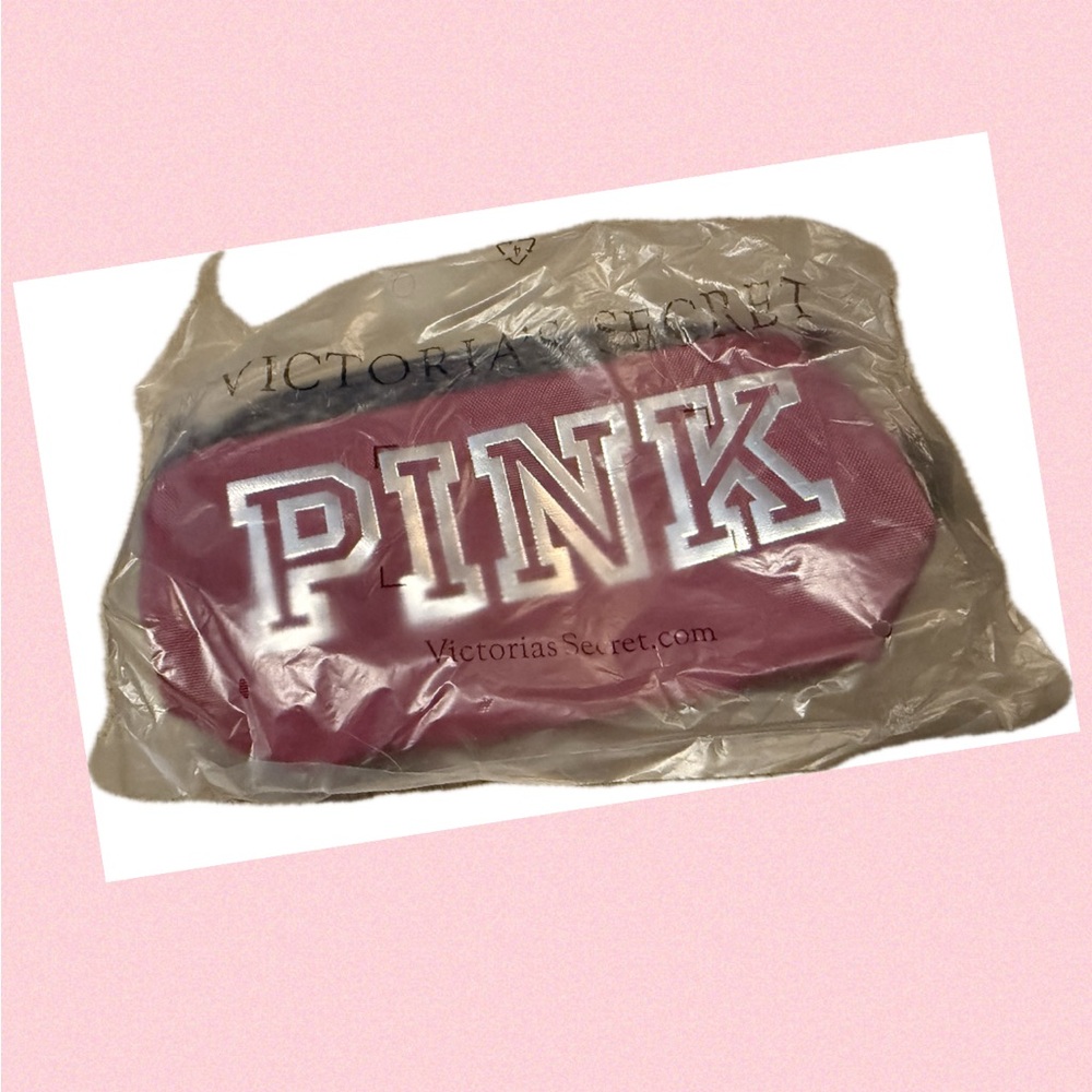 Victoria's Secret Silver and Pink Chic Bag